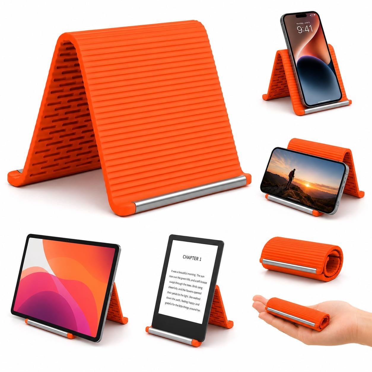 Flexi Multi-Angle Phone Stand – Foldable & Adjustable