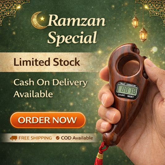 🌙 Ramzan Special – Digital Tasbeeh Counter
